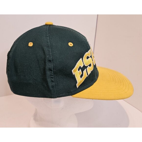 VTG 90s Edmonton Eskimos Starter Hat Fabric Adjustable Strap Polar Bear Rare - Picture 6 of 11